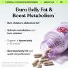 Lemme Burn – Metabolism, Belly Fat Burning + AMPK Activating Supplement for Men & Women w/Clinically Studied Actiponin Gynostemma, Green Tea Extract, Vitamins B6 & B12 – Gluten Free, 180 Count(180 Count (Pack of 1))