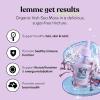 Lemme Irish Sea Moss Organic Liquid Drops with Vitamin D3 and Biotin for Trace Mineral Support, Immunity, Hair, Skin & Nails, Brain Health – Gluten & Sugar Free, Non GMO, 1 oz, 30 Servings