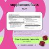 Lemme Play Daily Intimacy Gummies for Women and Men w/Clinically-Studied S7 Nitric Oxide Complex for Healthy Blood Flow, Maca Root, Goat Weed – Cherry Flavored (60 Count)