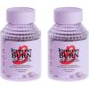 Lemme Burn – Metabolism, Belly Fat Burning + AMPK Activating Supplement for Men & Women w/Clinically Studied Actiponin Gynostemma, Green Tea Extract, Vitamins B6 & B12 – Gluten Free, 180 Count(60 Count (Pack of 2))