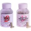 Lemme Burn & Debloat Capsule Bundle – Metabolism & Fat Burning + Debloat Capsules for Bloating & Gas Relief, Probiotics & Prebiotics – Gluten Free, Non-GMO – 60 Ct. Each