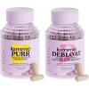 Lemme Purr & Debloat Capsule Bundle – Vaginal Health Supplement for Women, Debloat Capsules for Bloating & Gas Relief, Probiotics & Prebiotics – Gluten Free, Non-GMO – 60 Ct. Each